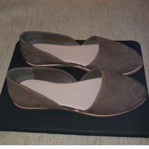 M4D3 leather flats